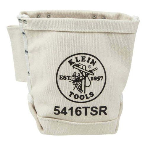 Tool Bag, Bolt Bag with Drain Holes, No. 4 Canvas, 5" x 9" x 10" Tool Bag, Bolt Bag with Drain Holes, No. 4 Canvas, 5" x 9" x 10"