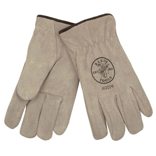 Lined Drivers Gloves, Suede Cowhide, Large Lined Drivers Gloves, Suede Cowhide, Large