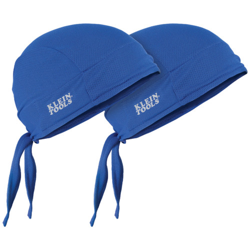 Klein Cooling Bandana, Blue, 2-Pack