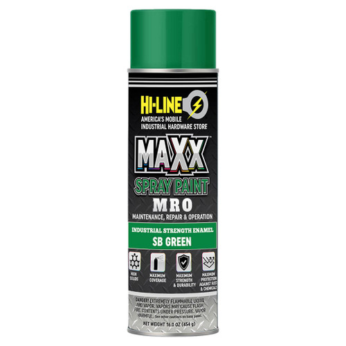 Maxx Spray Paint MRO Enamel, SB Green Maxx Spray Paint MRO Enamel, SB Green