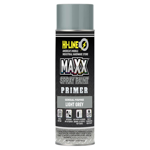 Maxx Spray Paint Primer, Gray