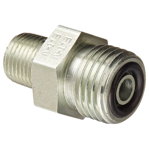 1/4" x 1/8"  Male For-Seal to Male Pipe, For-Seal, Hose Adapters 1/4" x 1/8"  Male For-Seal to Male Pipe, For-Seal, Hose Adapters