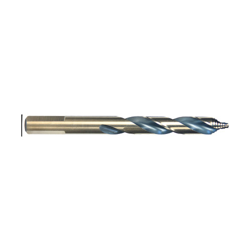 25/64" Vortex-Point 250-VT Mechanics Length Drill Bit