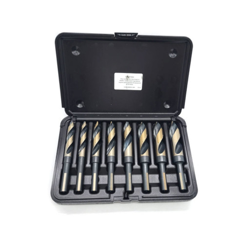 8 Piece Vortex-Point 130-VT Reduced Shank Drill Bit Set 8 Piece Vortex-Point 130-VT Reduced Shank Drill Bit Set