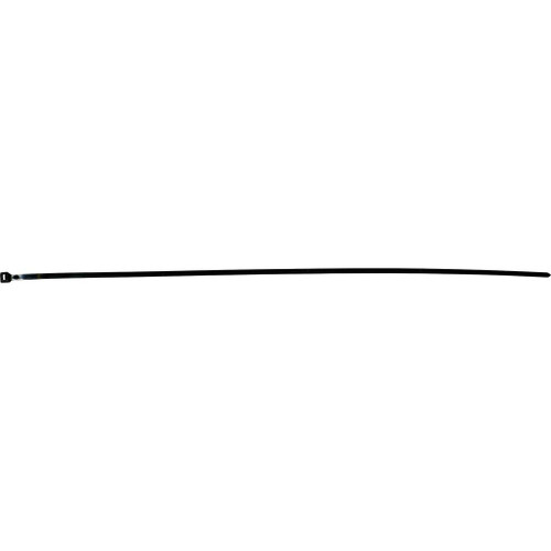 36” Black Locking Cable Tie, .34" W, 175 lbs.