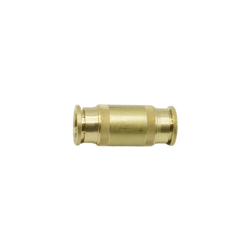 5/8" Tube O.D. D.O.T. Air Brake Brass Push-In Union Connector