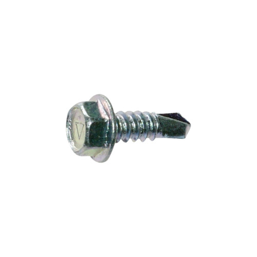 #14 x 1/2" Drill Point Screw, Zinc Plated