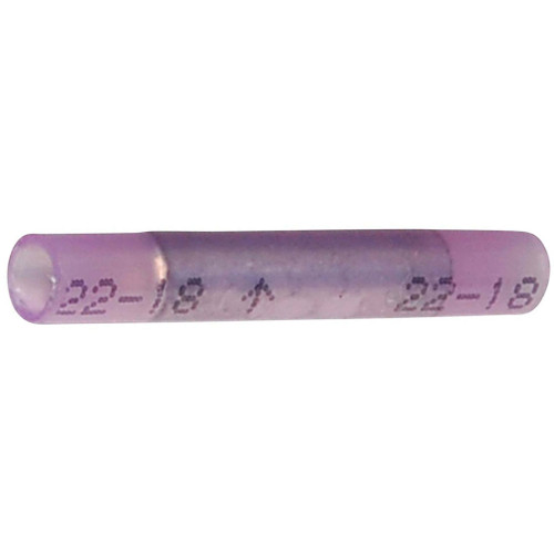22-18 AWG, Butt Splice Terminal - Nylon Insulated 22-18 AWG, Butt Splice Terminal - Nylon Insulated