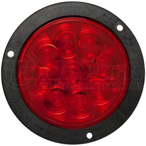 (818R-9) 9-32 VDC, 4" Round LED Stop, Turn & Tail Light