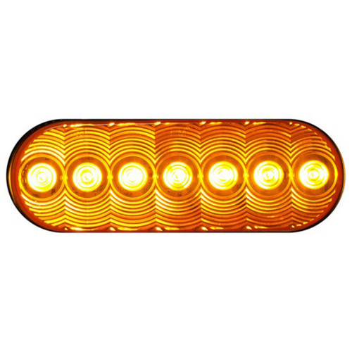 (821A-7) 9-16 VDC, Oval LED Front and Rear Turn Signal