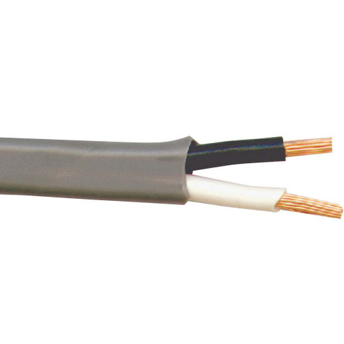 18 AWG, Black/White, 100 ft PVC Jacket Cable