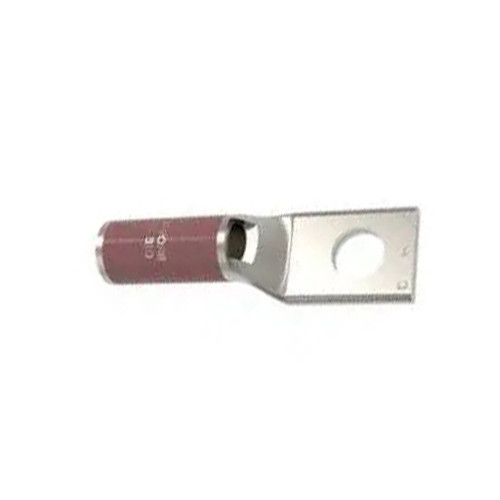 2 AWG, One Hole, 3/8", Stud,(Brown) Copper Industrial Lugs