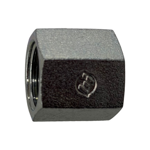 1/2" FPT Steel Hex Pipe Cap