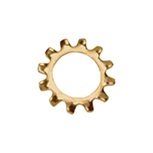 1/4" External Tooth Lock Washer, Carbon Steel