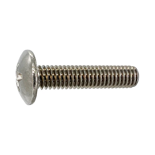 #1/4"-20 x 2"  Phillips Truss Head Machine Screw, Stainless Steel