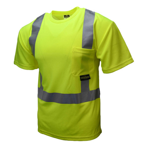 Class 2 High-Visibility T-Shirt with Max-Dri, 2X-Large