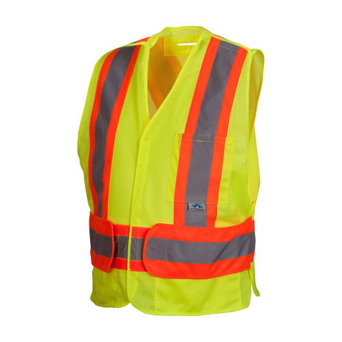 Type R Class 2 High‑Visibility Breakaway Safety Vest, Adjustable M - XL