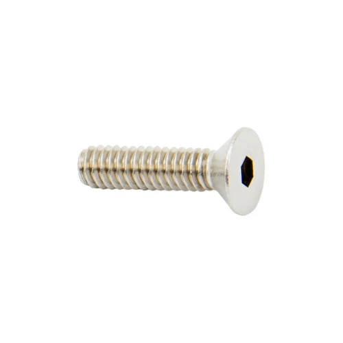 1/4"-20 x 2-1/2" Flat Head Socket Cap Screw, 18-8 Stainless Steel