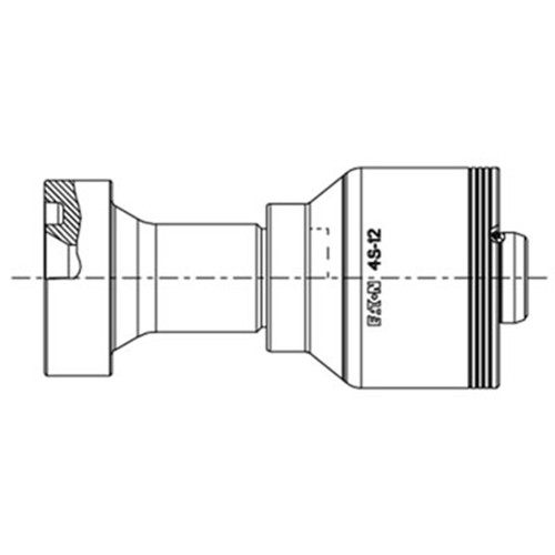 -12 Hose x -12 End, SAE Code 61 Flange, Straight, 4S Series