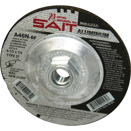 Aluminum Grinding Type 27 Grinding Wheels