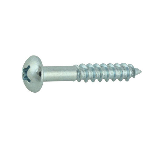 Phillips Round Head, Wood Screw