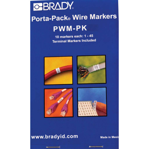 Porta-Pack Wire Markers - Matching Terminal