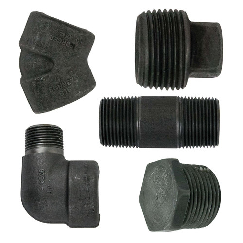 Steel Schedule 80 Black Pipe Fittings