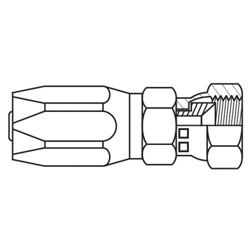 SAE 45 deg Female Swivel, 213 'N' Series