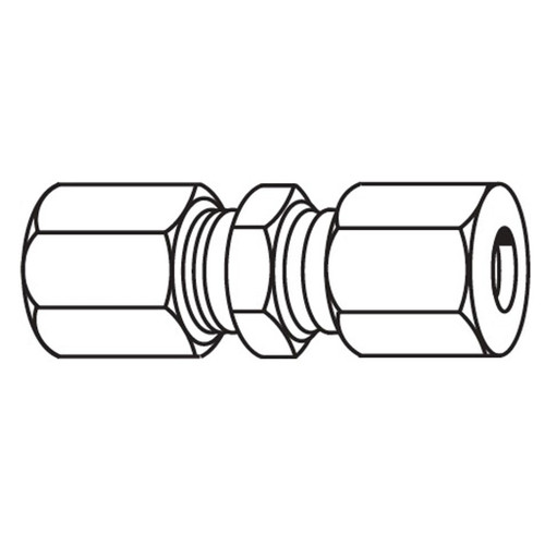 Small Hex Union, Flareless Ermeto