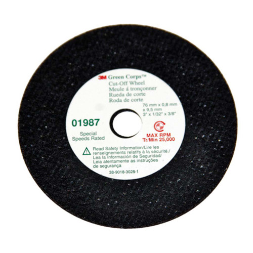 Green Corps Cut Off Wheels For Die Grinders