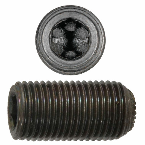 Socket Set Screws, Fine, Knurled Point