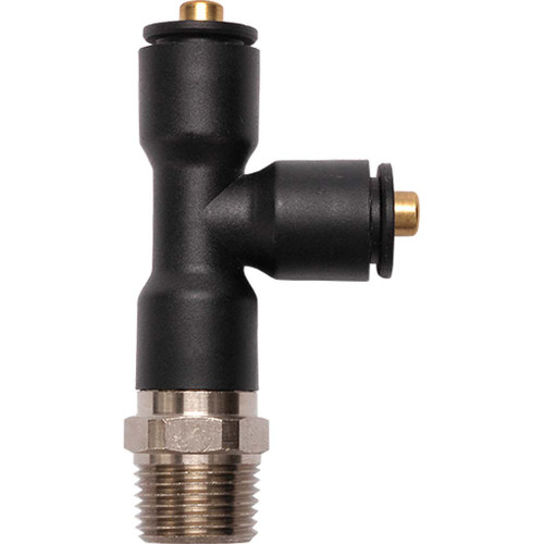 Male Run Tee, DOT Composite Push to Connect