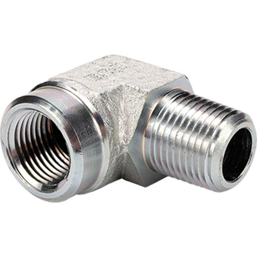 90 deg Street Elbow, Steel Hose Adapter