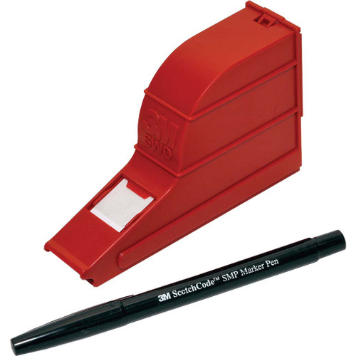 Write-On Tape Dispenser and Marking Pen