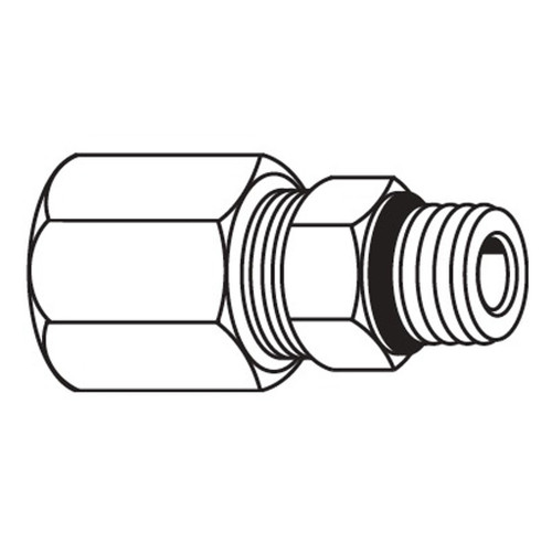 Straight Thread O-Ring Connector, Flareless Ermeto