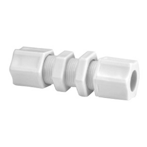 Bulkhead Union, Nylon Molded Compression Tube