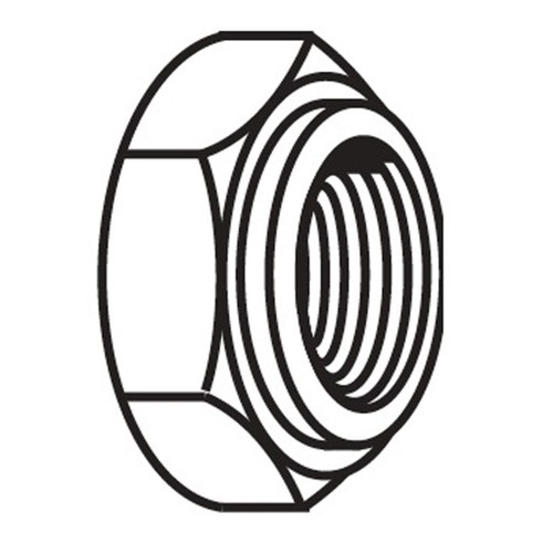 Seal-Nut For Male Pipe Threads, Steel hose