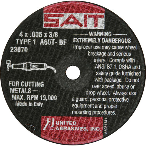 Hard Bond Cut Off Wheels for Smooth Cuts