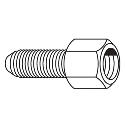 Female Bulkhead Connector, JIC 37 deg