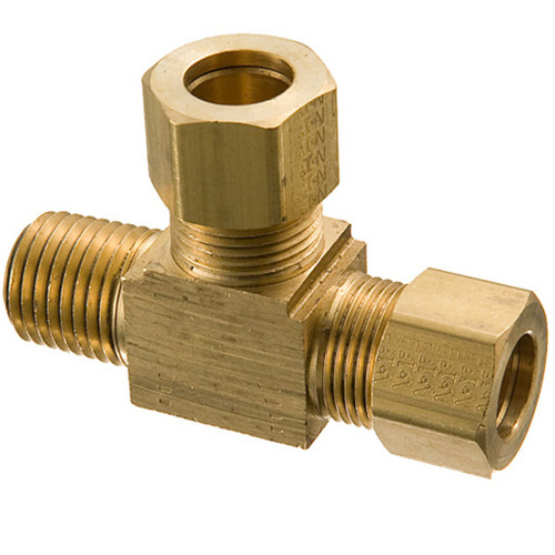 Male Run Tee, Self Align Fittings