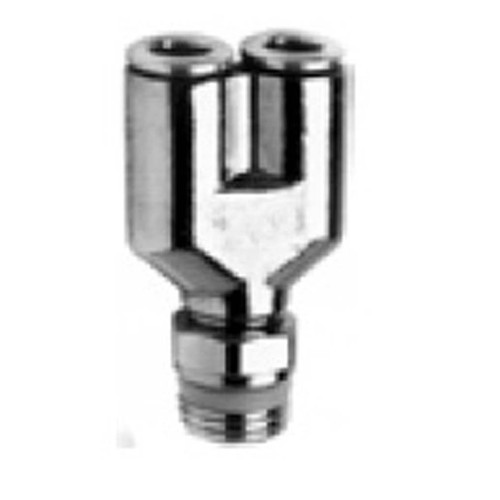 Male Y, Metric Push Connect Fittings