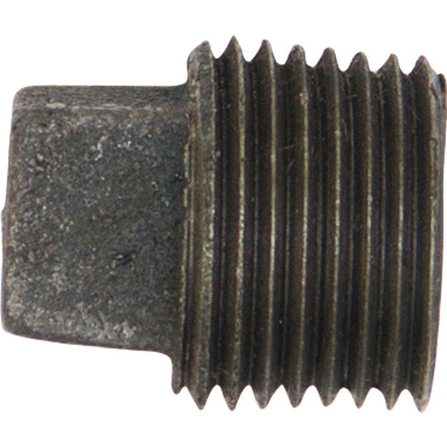 Black, Regular Plug - Sch. 40 Pipe Fittings