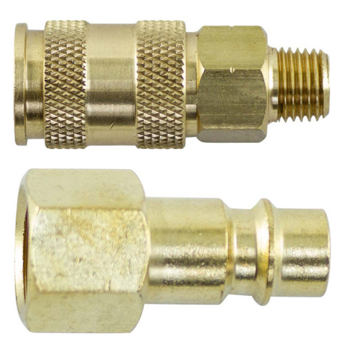 V-Style Couplers and Plugs, 1/4 in Body Size