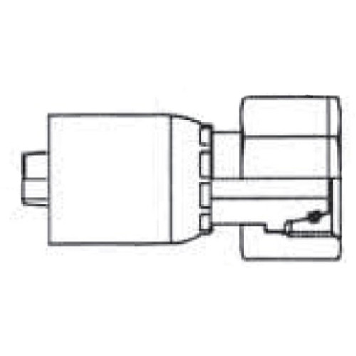Female Swivel DIN 24 deg Seat l .Rh DKO (Light)