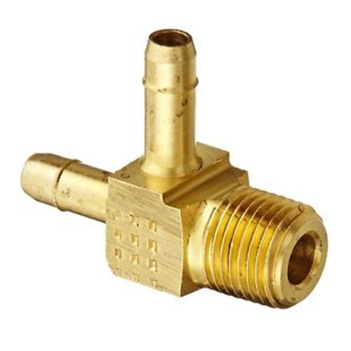 Male Run Tee, Mini-Barb Fittings