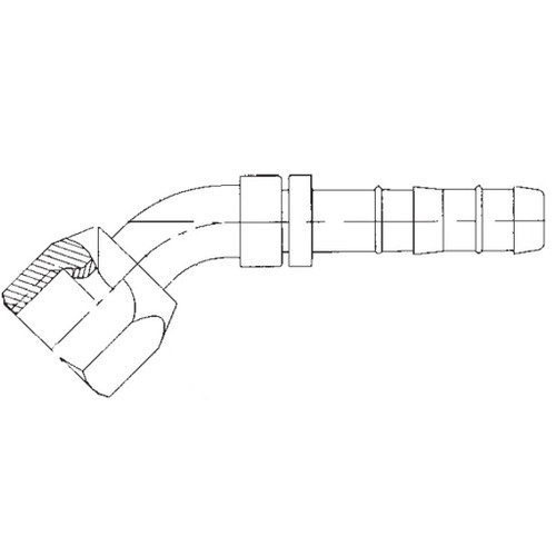 45 deg Female SAE 45 deg and Universal Flares