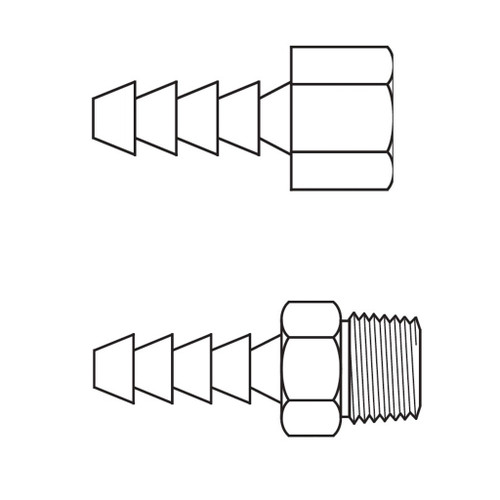 105 'B' Series, Field Attachable Hose Fittings
