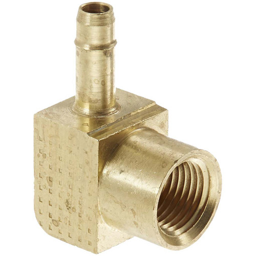 90 deg Female Elbow, Mini-Barb Fittings