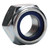 M14-1.50 Nylon Insert Lock Nut, Zinc Plated M14-1.50