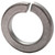 #10 Split Lock Washer, Zinc Plated #10